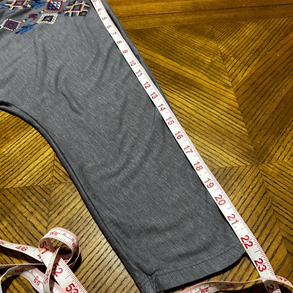 Johnny Was RUAH knit long sleeve 3/4 length Henly    Size M - Picture 14 of 14